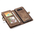 Caseme 2-in-1 Multifunctional Samsung Galaxy S10 Wallet Case - Brown