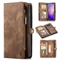 CaseMe 2-in-1 Multifunctional Samsung Galaxy S10+ Wallet Case - Brown