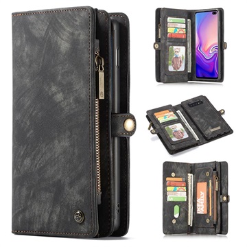 CaseMe 2-in-1 Multifunctional Samsung Galaxy S10+ Wallet Case - Grey