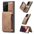 Caseme C20 Zipper Pocket Samsung Galaxy Note20 Ultra Case - Brown