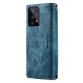 Caseme C30 Multifunctional Samsung Galaxy A53 5G Wallet Case - Blue