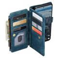 Caseme C30 Multifunctional Samsung Galaxy A53 5G Wallet Case - Blue