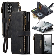 Samsung Galaxy Z Fold8 Ultra Caseme C30 Multifunctional Wallet Case - Black