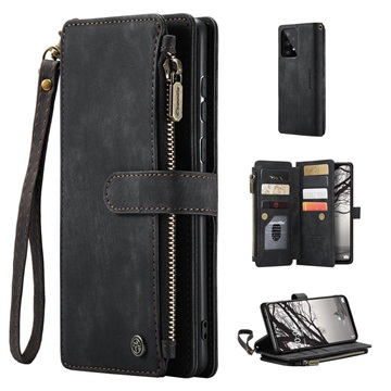 Caseme C30 Multifunctional Samsung Galaxy A53 5G Wallet Case - Black