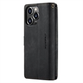 Caseme C30 Multifunctional iPhone 14 Pro Wallet Case - Black