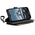 Caseme C30 Multifunctional iPhone 14 Pro Wallet Case - Black