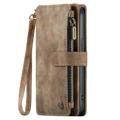 Caseme C30 Multifunctional iPhone 14 Max Wallet Case - Brown