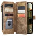 Caseme C30 Multifunctional iPhone 14 Max Wallet Case - Brown