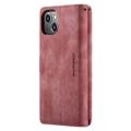 Caseme C30 Multifunctional iPhone 14 Max Wallet Case - Red