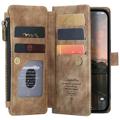 Caseme C30 Multifunctional iPhone 14 Pro Wallet Case - Brown