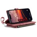 Caseme C30 Multifunctional iPhone 14 Wallet Case - Red