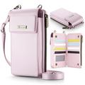 Caseme ME50 Universal Crossbody Bag w. RFID Protection - 4"-7.3" - Pink