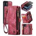 Caseme 2-in-1 Multifunctional iPhone 11 Wallet Case - Red