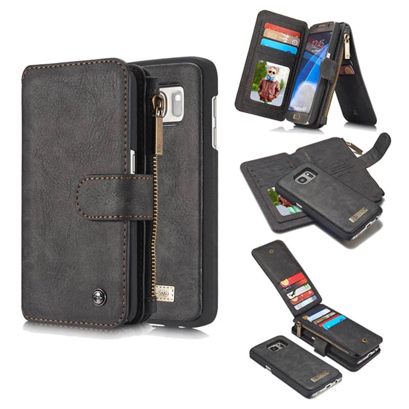 Samsung Galaxy S7 Caseme Multifunctional Wallet Leather Case - Samsung Galaxy S7 Wallet Cover Samsung Galaxy S7 Caseme Multifunctional Wallet Leather Case - Samsung Galaxy S7 Wallet Cover