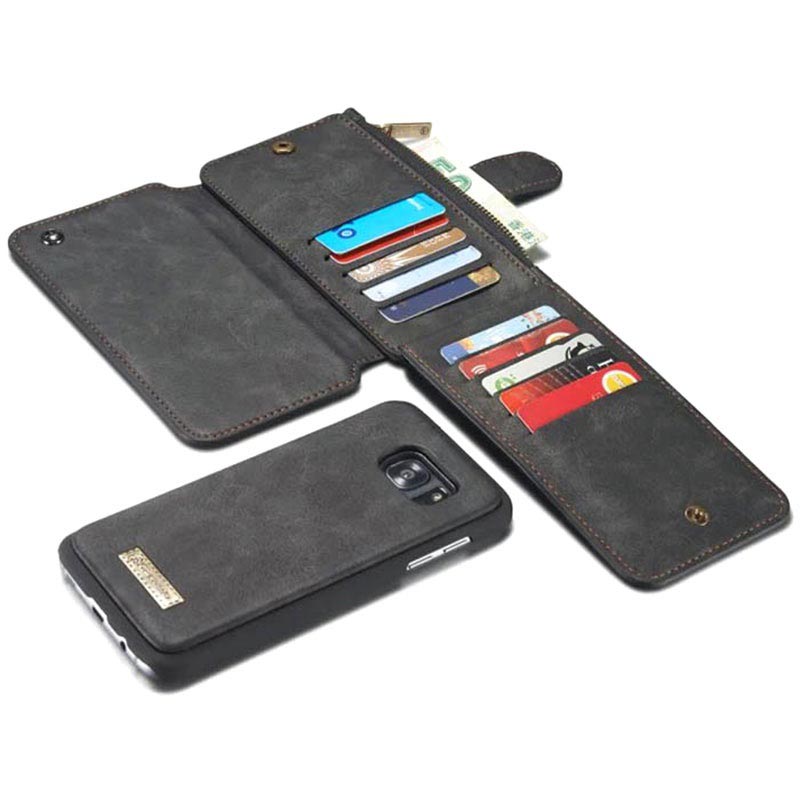 Samsung Galaxy S7 Edge Caseme Multifunctional Wallet Case - Samsung Galaxy S7 Wallet Cover Samsung Galaxy S7 Edge Caseme Multifunctional Wallet Case - Samsung Galaxy S7 Wallet Cover