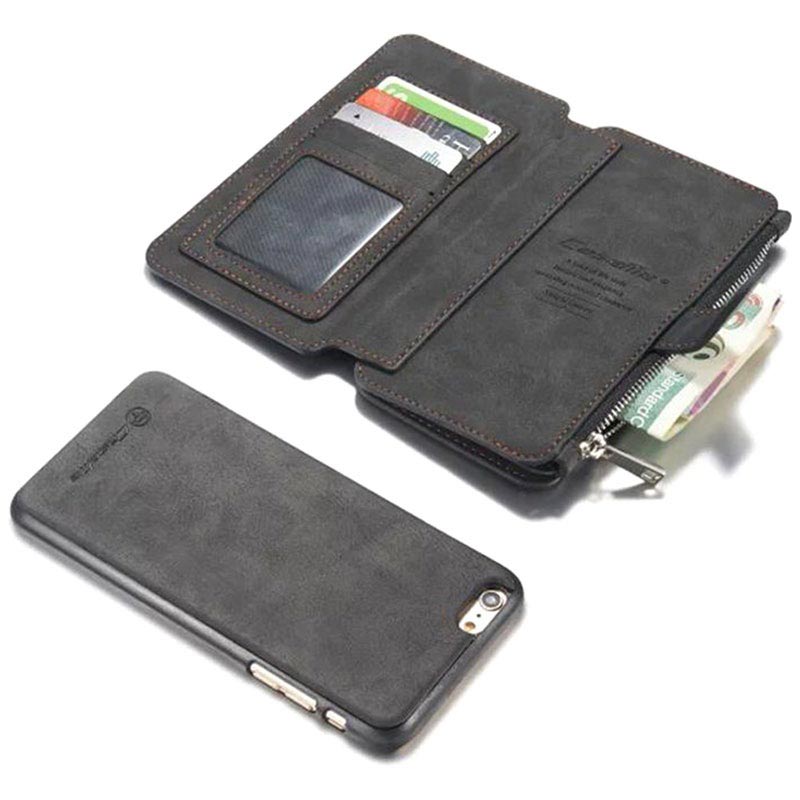 iphone 6 plus 6s plus caseme multifunctional wallet black iphone 6 plus 6s plus caseme multifunctional wallet black