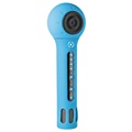 Celly Festival Kids Microphone with Bluetooth Speaker and Effects - Blue