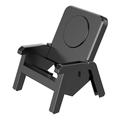 Chair Style Wireless Charging Stand & Sound Amplifier - 15W - Black