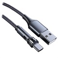 Charging Cable with Rotating Magnetic Connector - 2m, USB-C