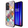 Checkered Pattern OnePlus Nord CE 2 5G Hybrid Case - Colorful Mandala