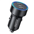 Choetech Dual-Port USB-C PD Car Charger - 36W - Black