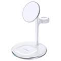 Choetech T585-F Magnetic Fast Wireless Charging Stand - 15W