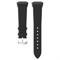 Classic Buckle Huawei Band 7 Leather Strap - Black