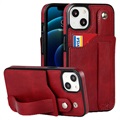 iPhone 13 Mini Coated TPU Case with RFID - Red