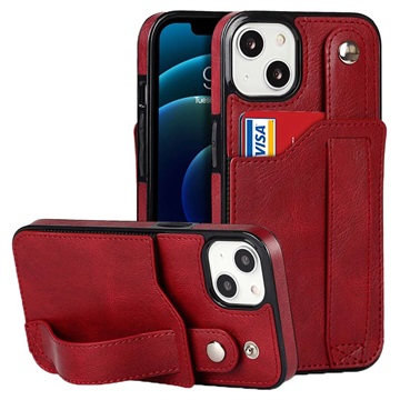 iPhone 13 Mini Coated TPU Case with RFID - Red