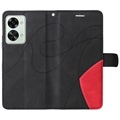 Bi-Color Series OnePlus Nord 2T Wallet Case - Black