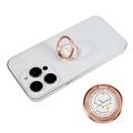 Compass Style Ring Holder for Smartphones - White