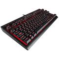 Corsair Gaming K63 Mechanical Gaming Keyboard - Red Light - Black