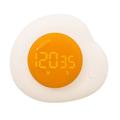 Creative Egg Magnetic Kitchen Timer with Count-Up and Countdown - White / Orange