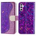 Croco Bling Series Samsung Galaxy A13 5G Wallet Case - Rose Gold