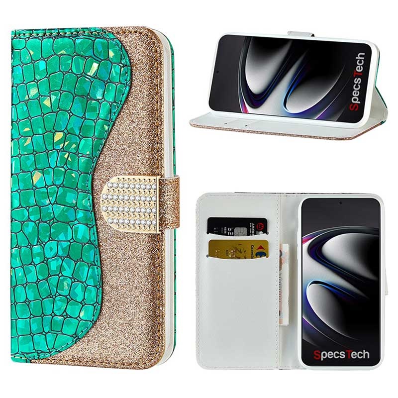 Croco Bling Series Samsung Galaxy S21 Ultra 5g Wallet Case Croco Bling Series Samsung Galaxy S21 Ultra 5g Wallet Case
