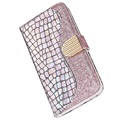 Croco Bling Samsung Galaxy A50 Wallet Case