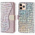 Croco Bling Series iPhone 13 Pro Wallet Case