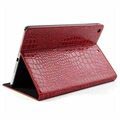 iPad Air Folio Case - Crocodile - Red