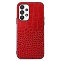 Crocodile Series Samsung Galaxy A23 5G Hybrid Case - Red