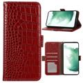 Crocodile Series OnePlus Nord 2T Wallet Leather Case with RFID - Black
