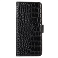 Crocodile Series Samsung Galaxy M33 Wallet Leather Case with RFID
