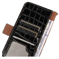 Crocodile Series Samsung Galaxy M33 Wallet Leather Case with RFID