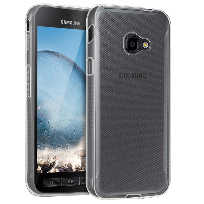 engineering temperen verlegen Samsung Galaxy Xcover 4s, Galaxy Xcover 4 Anti-Slip TPU Case - Transparent