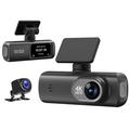 D19 MAX 4K Dual Dash Cam with Rear Car Camera - GPS/WiFi - Black