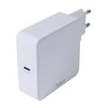 DELTACO USB-C PD Wall Charger 65W - White