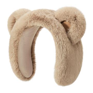 DEZ45 Cute Plush Bear Ear Winter Headband / Earmuffs