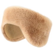 DEZ57 Plush Ear Muffs - Caramel Brown