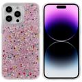Dfans Starlight Shining iPhone 14 Pro Max Hybrid Case - Pink