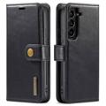 DG.Ming 2-in-1 Samsung Galaxy S23 5G Detachable Wallet Leather Case - Black