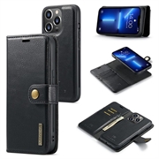 iPhone 15 Pro Max DG.Ming 2-in-1 Detachable Wallet Leather Case